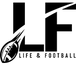 Life & Football Logo Hoodie (Black)