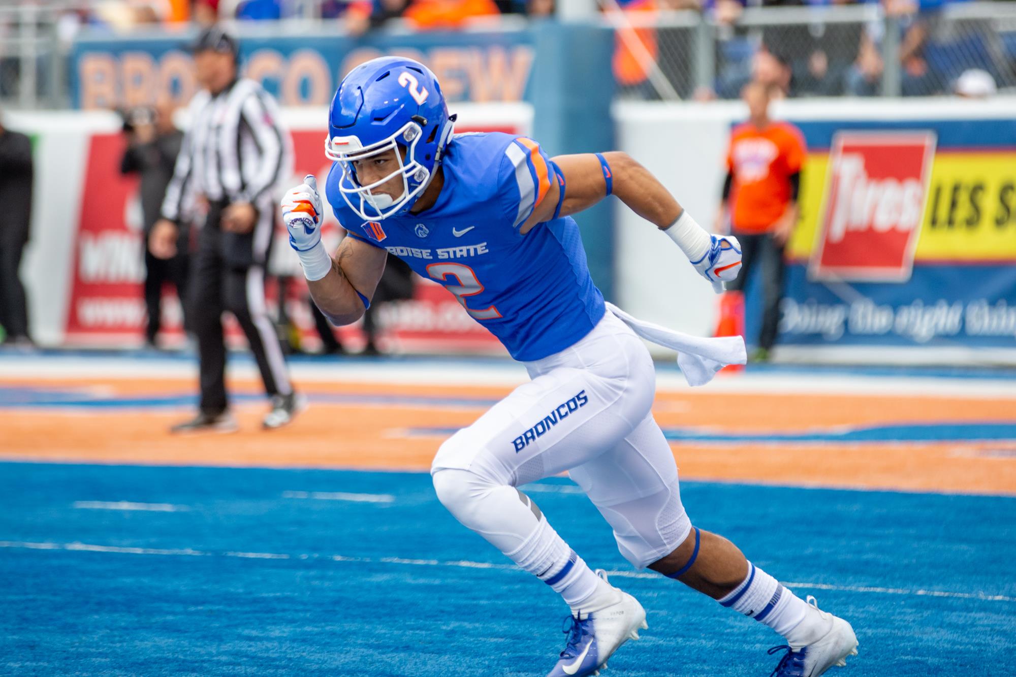 Khalil Shakir put on a show in 2019 for Boise State Life and Football